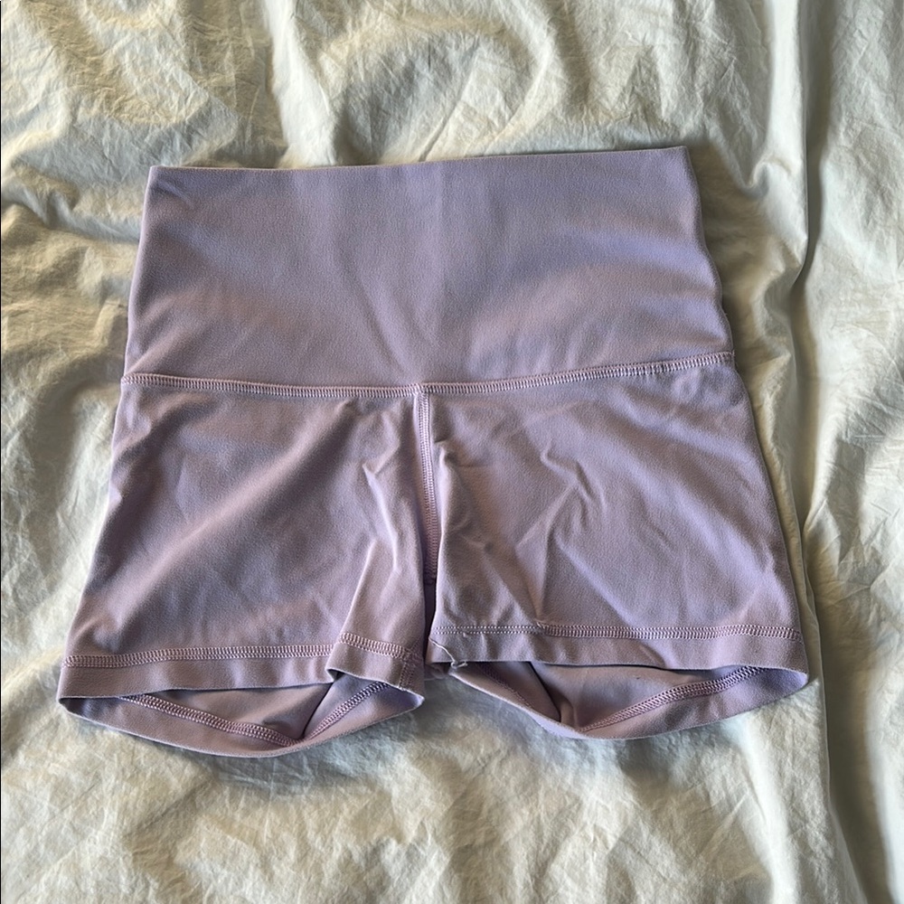 Aritzia Lavender Bike Shorts